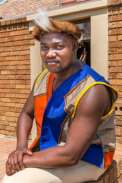 Male Zulu Traditional Attire 2 Piece